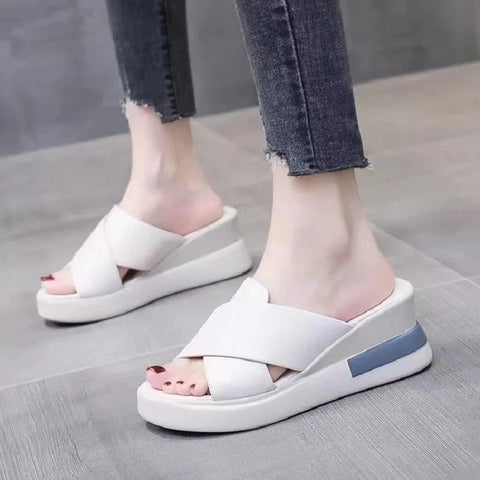 Summer Wedge Platform Ladies Casual Shoes