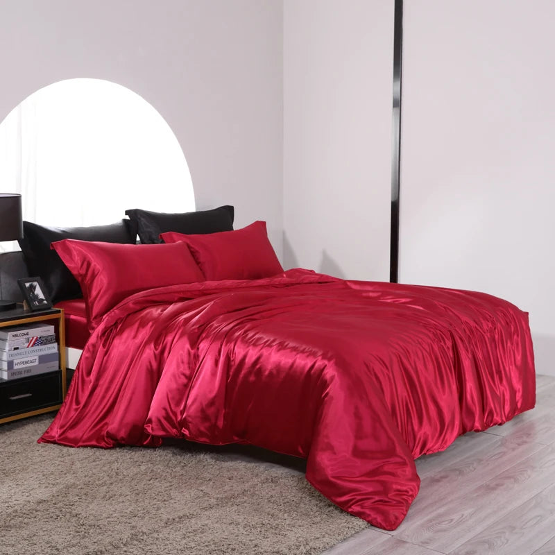 Blend Mulberry Silk Luxury Bedding Set