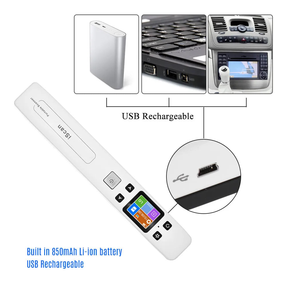 Mini Iscan Document & Image Scanner