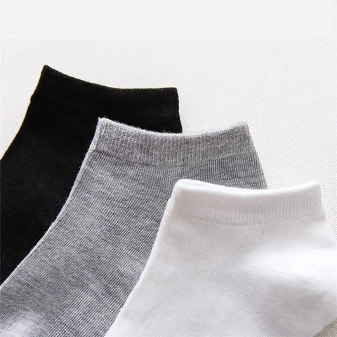 10 Pairs Men's Polyester Boat Socks mer for Male