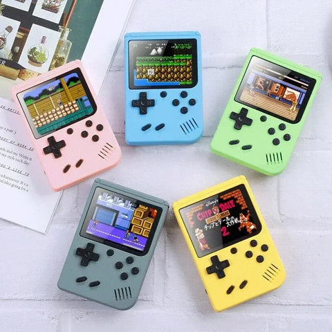 500 IN 1 Retro Portable Mini Handheld Video Game Console 8 Bit 3.0 Inch Color LCD Game Player Built in 500 Games For Kid Gift