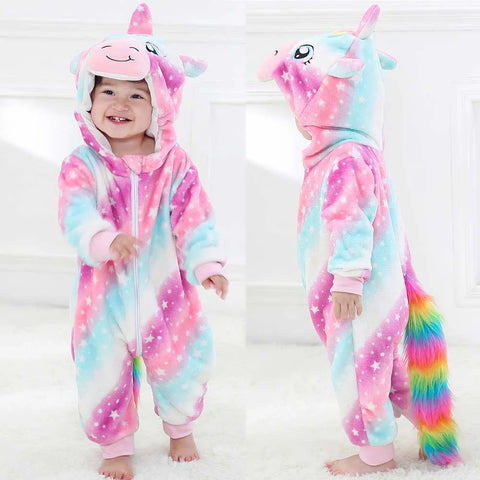 Newborn Baby Boy Clothing Animal Cartoon Jumpsuits