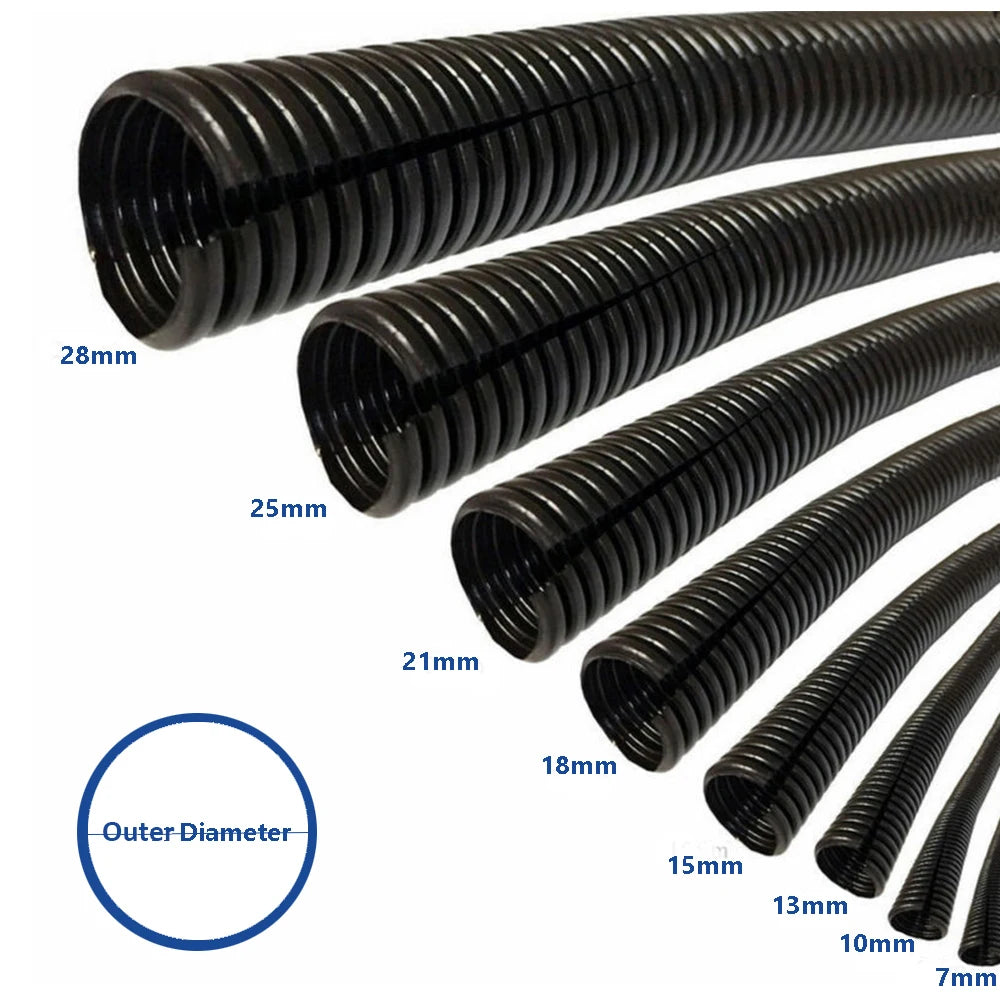 1/3 meter Split Loom Wire Flexible Tubing