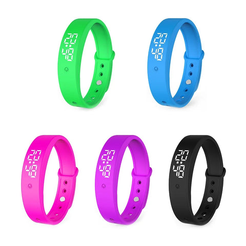 LED Digital Smart Bracelet Waterproof Smart Clock