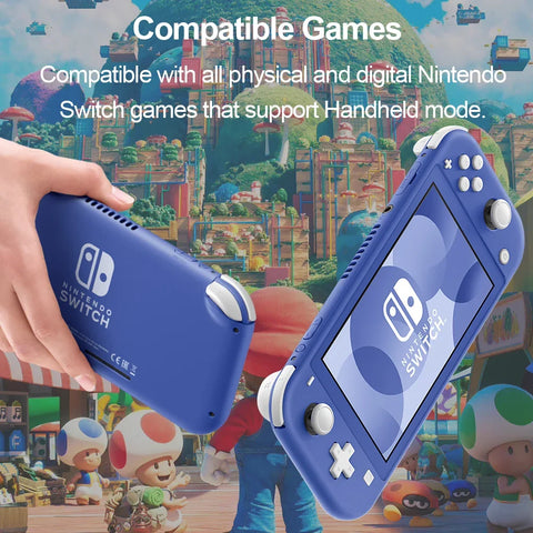 Nintendo Switch Lite Blue Game Console Multiple Color Optional 275g with 5.5 Inch LCD Touch Screen Lightweight and Portable