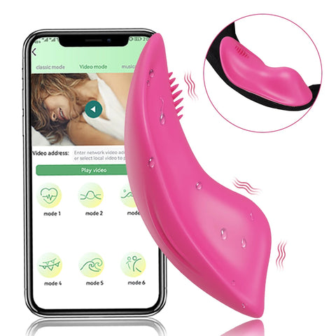 Wearable Bluetooth APP Vibrator for Women Wireless Remote Control Vibrating Egg Clitoris Stimulator Female Sex Toys for Couples