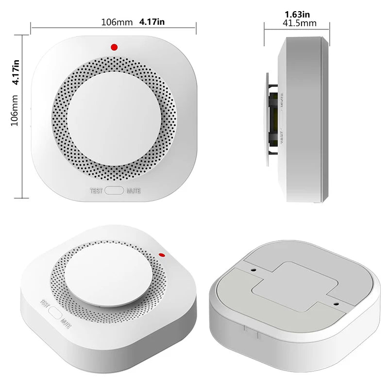 Fire Protection 433MHz Smoke Detector