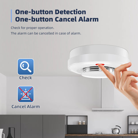 Wireless Fire Protection Smoke Alarm Sensor