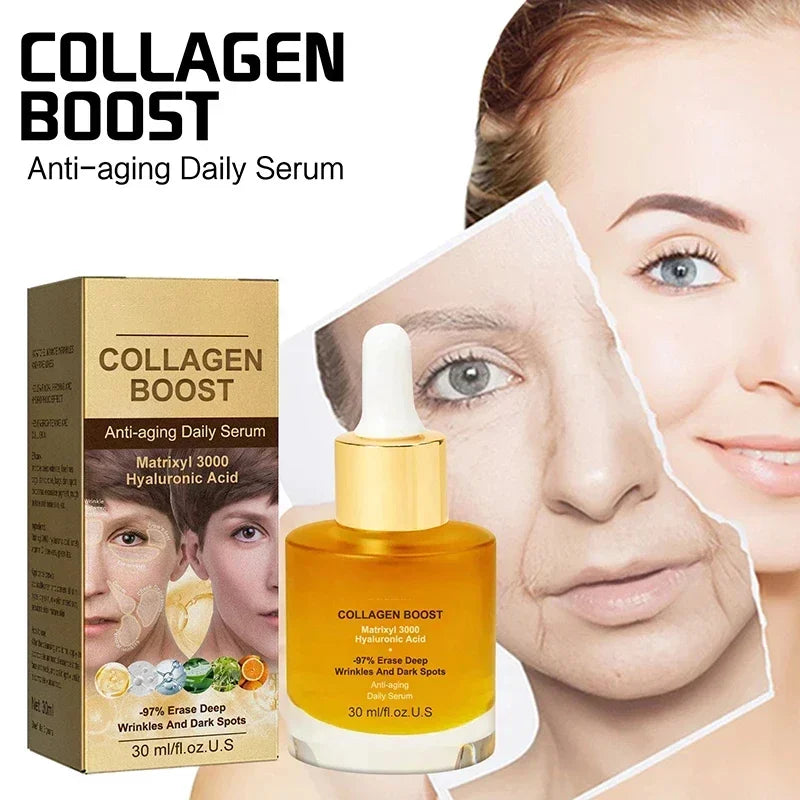 Collagen Face Serum Face Moisturizing Fade Fine Lines