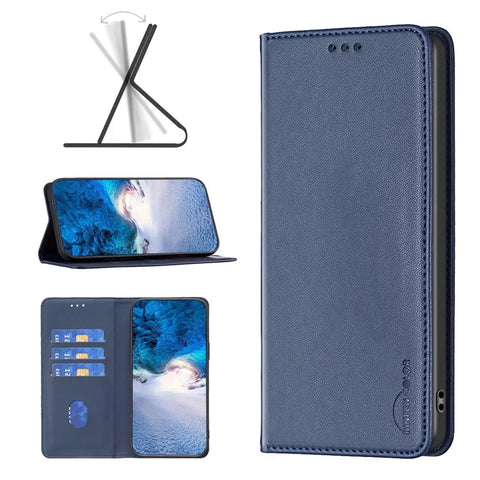 Wallet Flip Case on For Samsung Galaxy A52 Classic Phone Leather Cases For A52 4G A52s 5G A526 A525F A528 Card Slot Back Cover