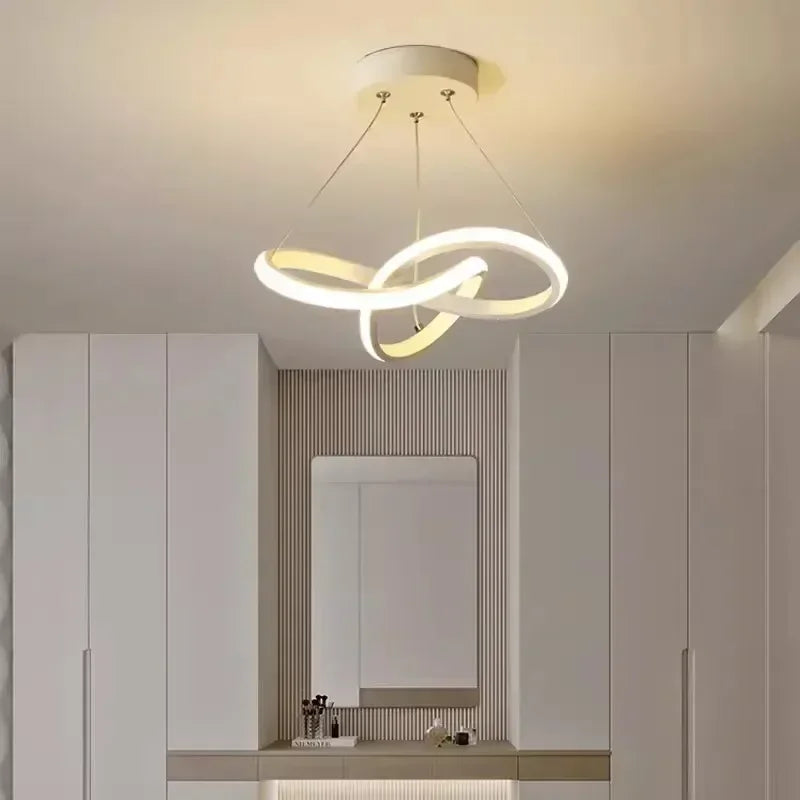 LED Aisle Pendant Light Modern Home Decoration Hanging Lamps For Ceiling Living Rooms Bedroom Study Indoor Decor Lighting Lustre