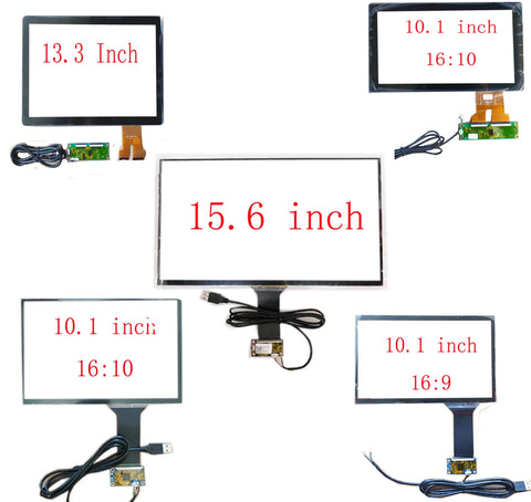 USB Capacitive Touch Screen Sensor Digitizer Glass