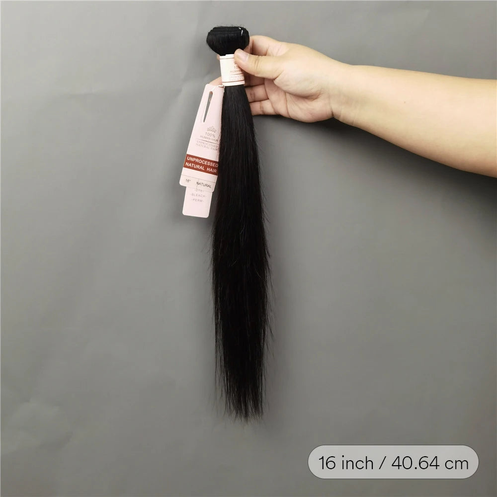 Human Hair Bundles 10--30 Inch Brazilian Hair Weave