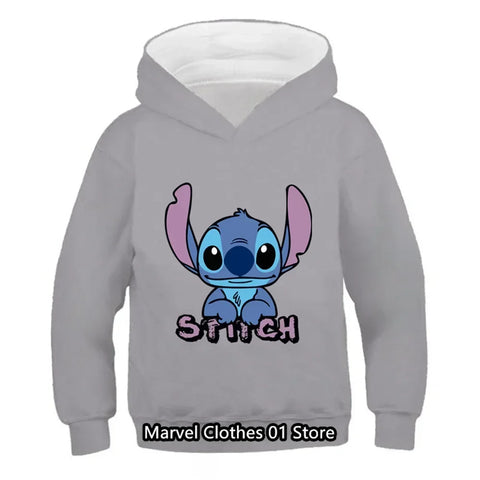 Children Hoodies Letter Cotton Kawaii Sweatshirt