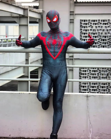 Superhero Cosplay Costume Full Bodysuit Zentai Second Skin Party