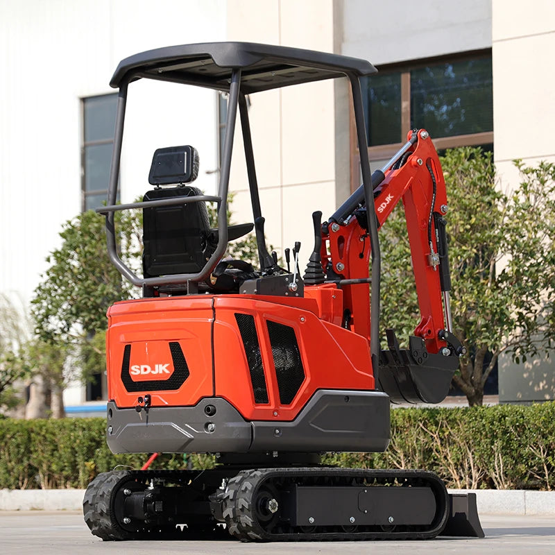 Best Selling 1.6 Ton Mini Excavator EPA/Euro 5 1 Ton 2 ton Crawler Excavators Hydraulic Kubota Agricultural Digger Customizable