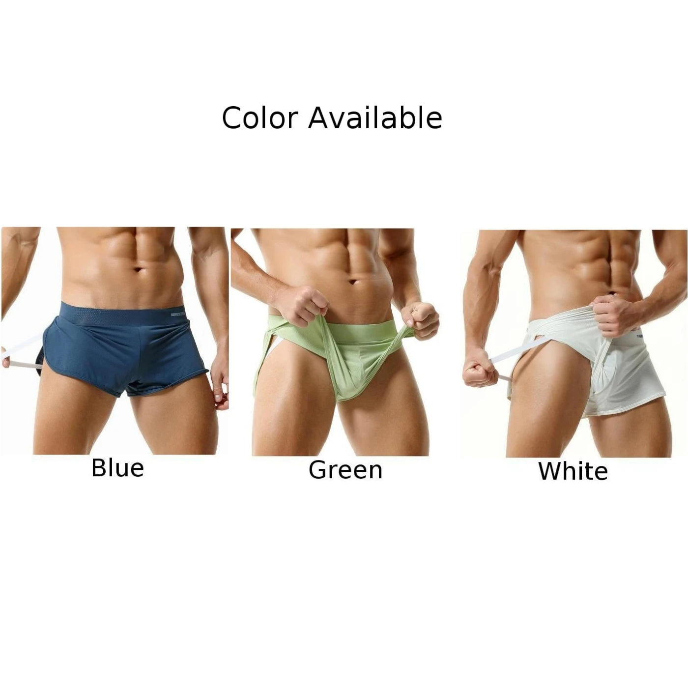 Casual Silky Mesh Sports Boxer Shorts For Men