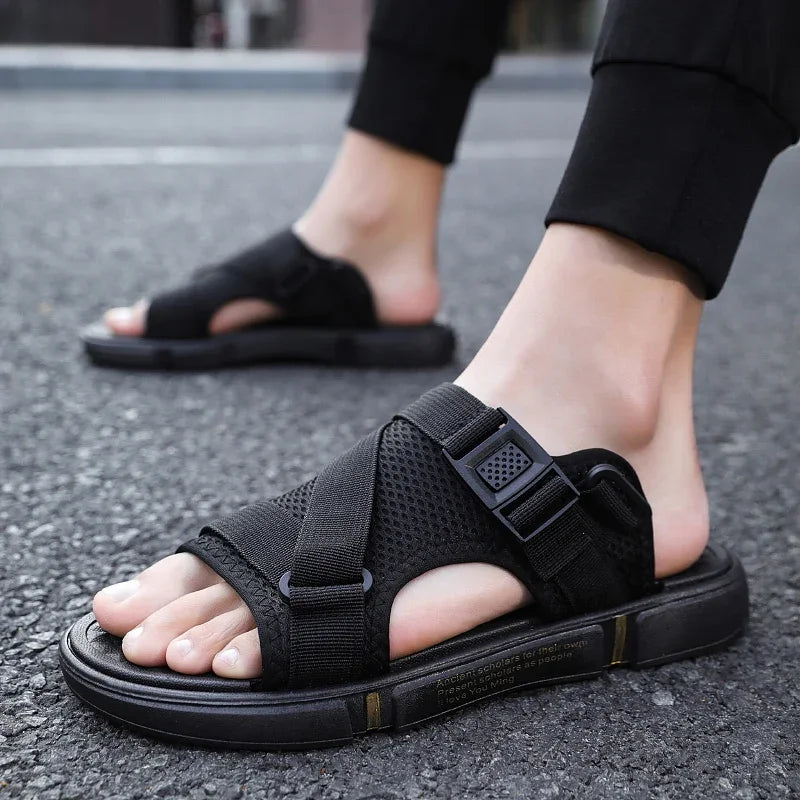 Men Sandals Soft Comfortable Non-Slip Men Shoes