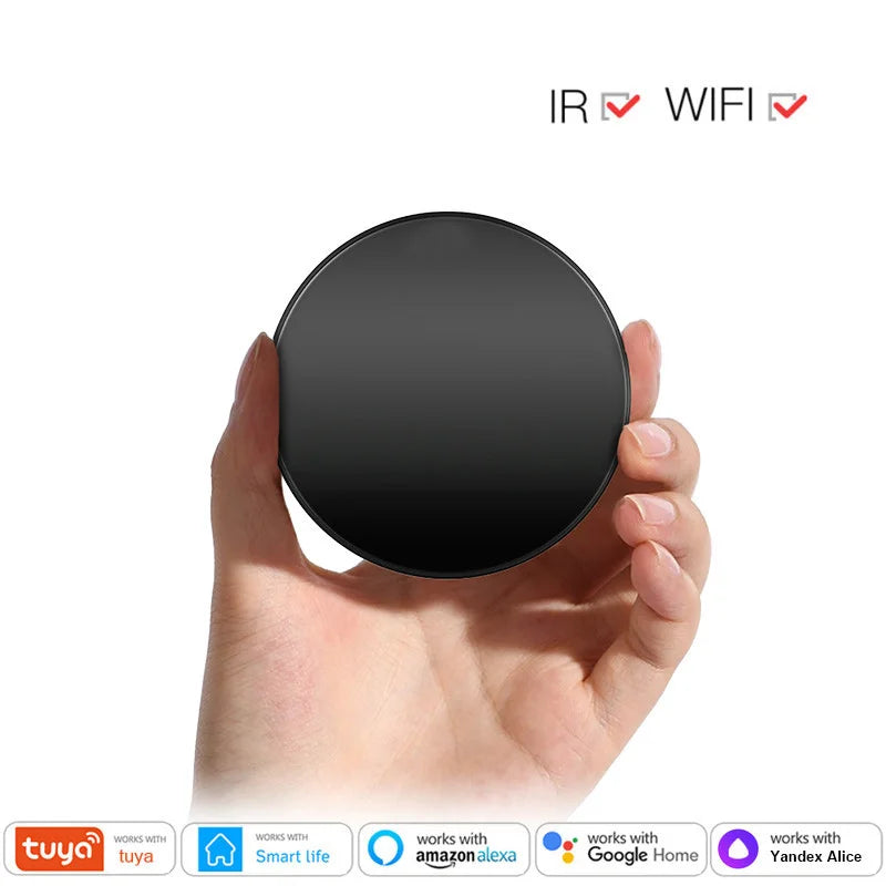 Tuya WiFi IR Smart Remote Control Universal Smart Infrared Remote Control for TV DVD AUD Via Alexa Alice Google Home Smart Life