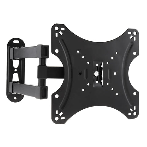 Universal 18KG Adjustable TV Wall Mount Bracket Flat Panel TV Frame Support 15 Degrees Tilt with Gradienter 14-42 Inch LCD LED