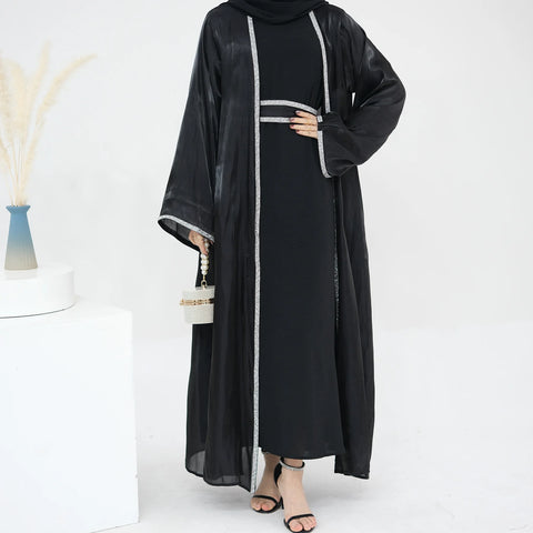 Islam Clothing Türkiye Daily Solid Colot Robe Cardigan