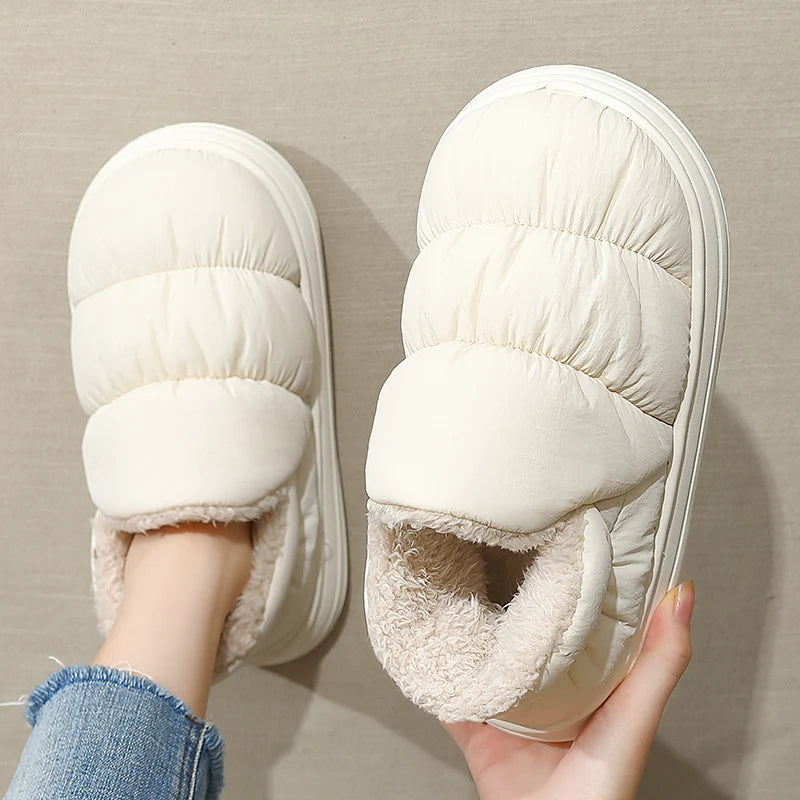 Women Mules Indoor Outside Winter Home Warm Sneakers