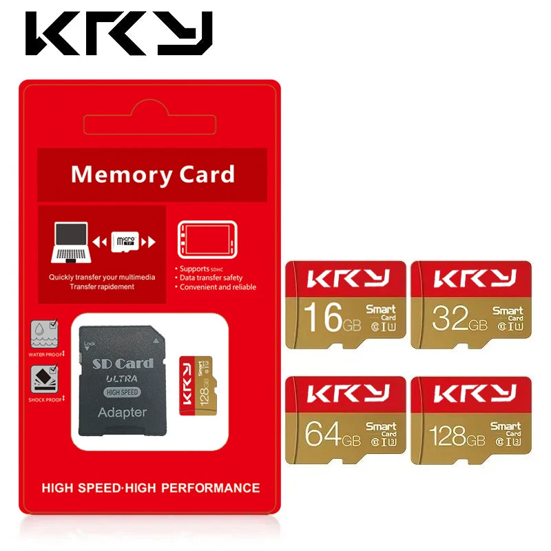 Micro Memory SD Card U3 8GB 16GB 32GB 64GB 128GB SD Card SD/TF Flash Card 128GB 64GB U3 Class 10 32GB 16GB Memory Card For Phone