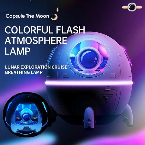 Essential diffuser Night Light Cold Mist space capsule