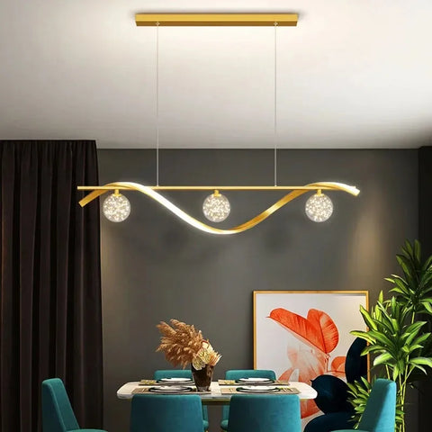 Glass Ball Pendant Light