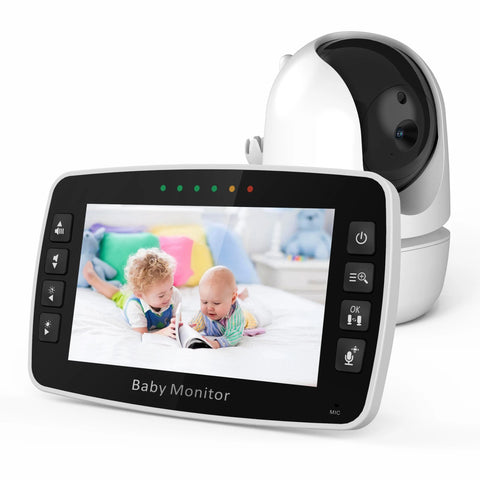 IPS Screen Wireless Intercom Baby Monitor