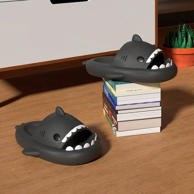 Summer Home Women Shark Slippers Anti-skid