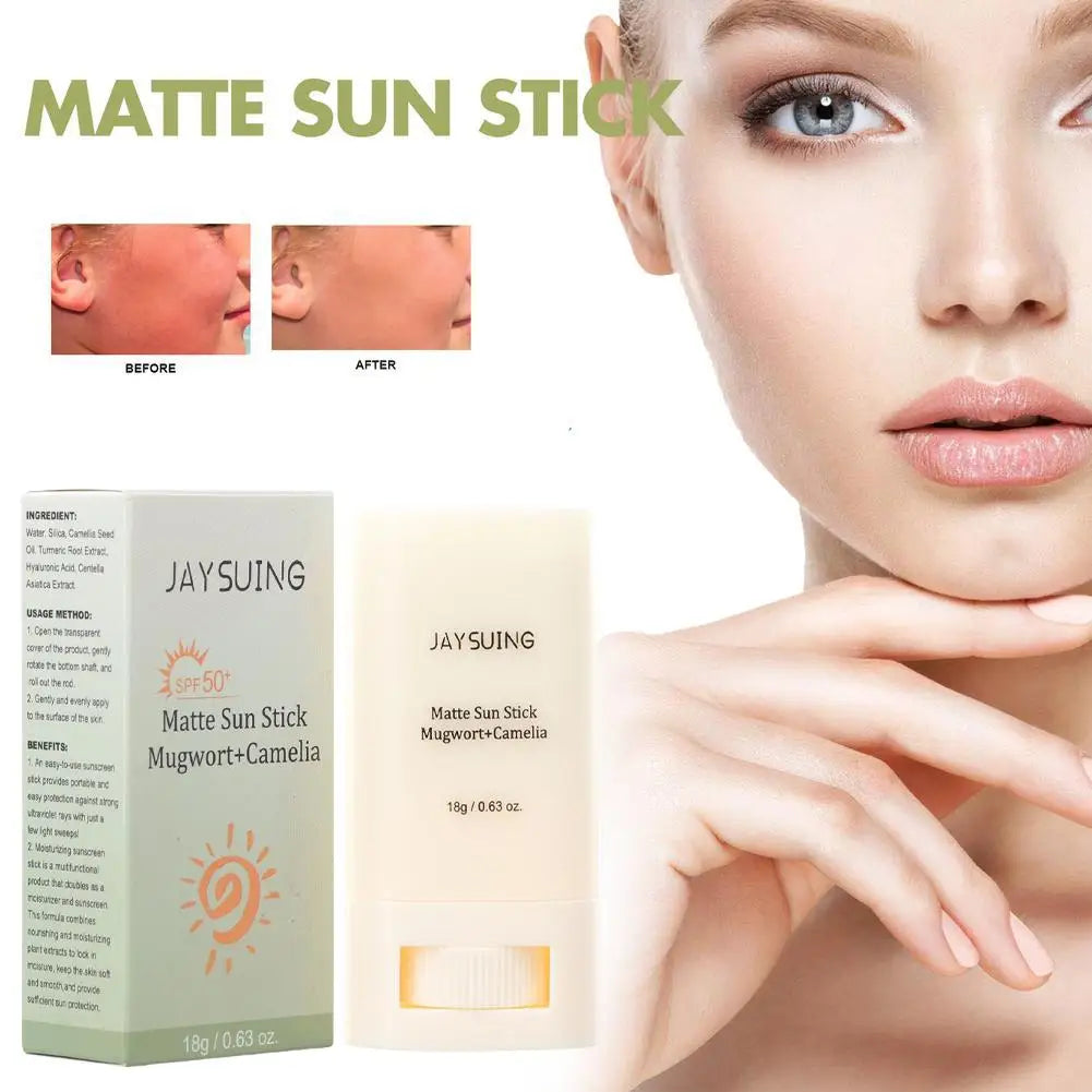 Facial Sunscreen Cream Stick SPF 50+ UV Protective Anti Oxidant Sun Block Isolation Cream For Body Skin Care Cosmetics