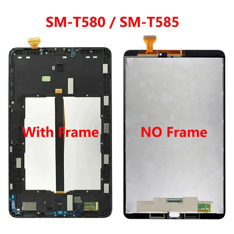 For Samsung Galaxy Tab A 10.1 2016 SM-T580 /T585 / P580 / P585  tablet LCD Display Touch Screen Digitizer Assembly Replacement