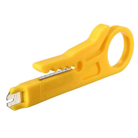 New 1x Useful Convenient Punch Down Network UTP Cable Cutter Stripper Mini Plier