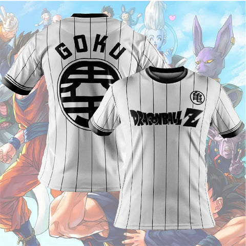 Dragon Ball Z Streetwear Goku Vegeta T-shirts