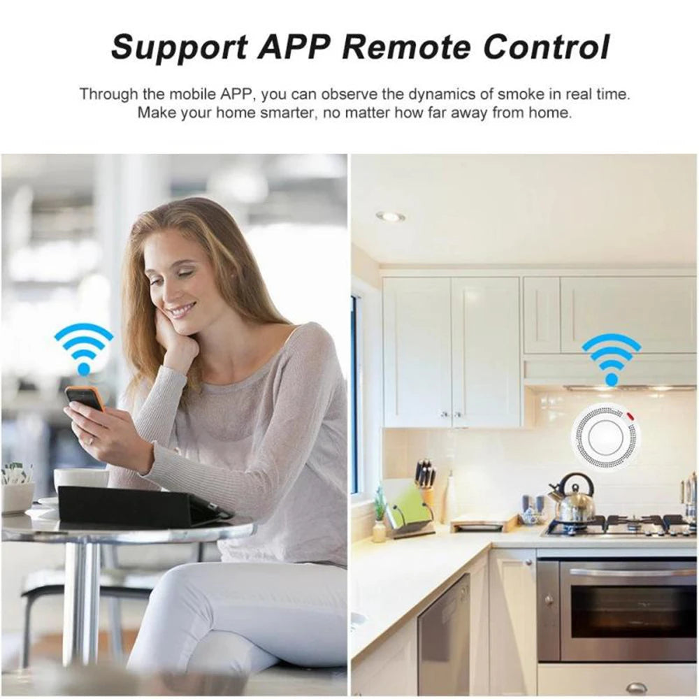 Smart Home Fire Protection Alarm