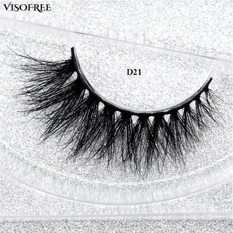 3D Mink Eyelashes Natural Long False