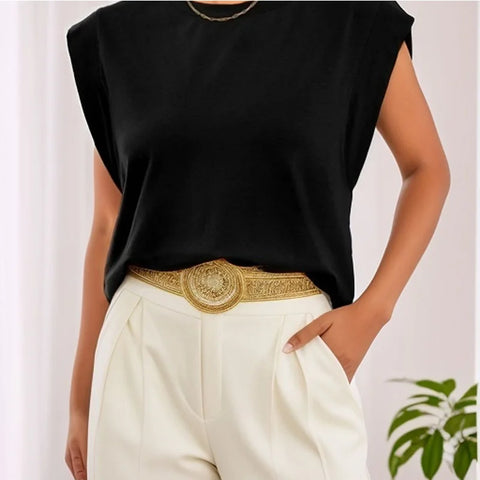 American Retro Loose Oversized High Waist T-shirts