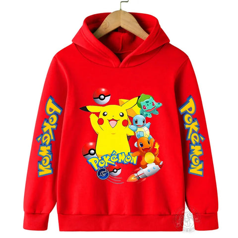 Spring Back to School Kids Kawaii Boys Hoodie