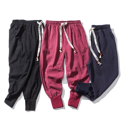 Korean Style Man Jogger Pants New Baggy Pants Men