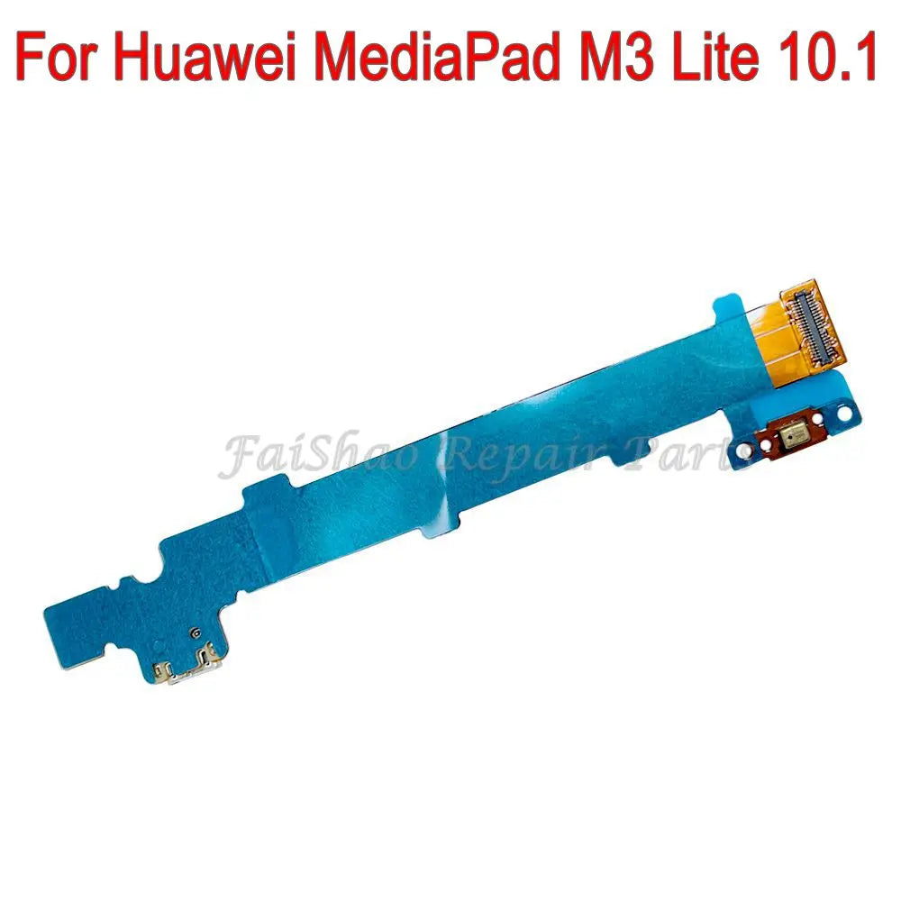 New USB Charging Port Connector Charge Dock Board Flex Cable For Huawei MediaPad M3 Lite 10.1 Inch P2600 Wifi 4G Version