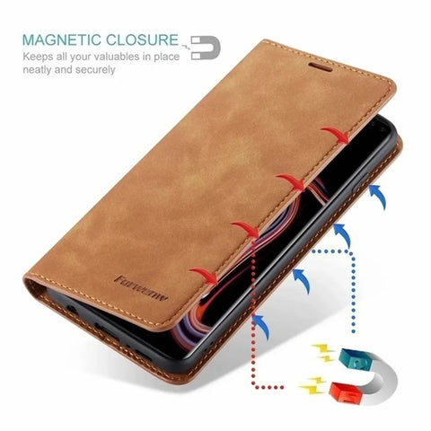 Ultra Slim Leather Case for Samsung