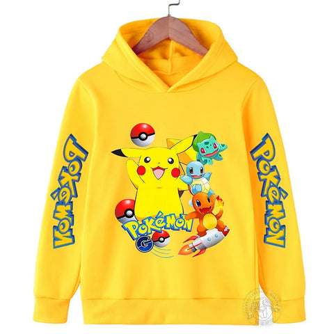 Spring Back to School Kids Kawaii Boys Hoodie