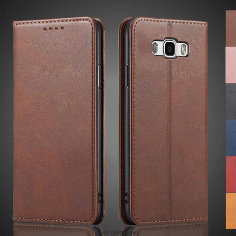 Leather Case for Samsung Galaxy J7