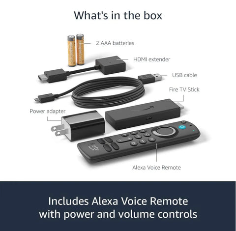 All-New Amazon Fire TV Stick, HD, sharp picture quality, fast streaming, free & live TV, Alexa Voice Remote with TV controls