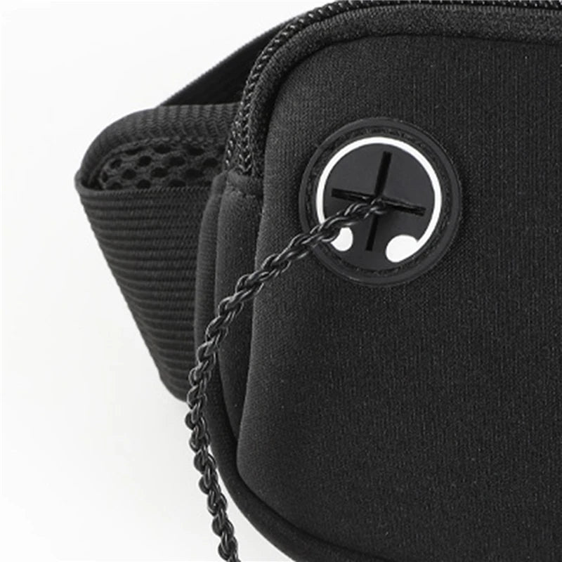 Sports Fanny Pack Belt Bag Women Men Running Waist Bag Phone Black Gym Bags Running Accessories