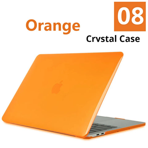 Crystal Case For 2023 Macbook Pro 15.3 A2941 M2 Chip Laptop Protective Cover For MacBook Pro 16 15 A2485 A2780 A1398 A1707 A2141