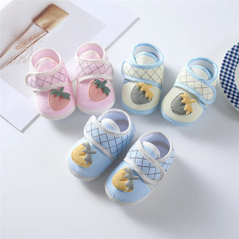 Newborn Baby Shoes Cute Infant Toddler Baby Shoes for Girls Boys Spring