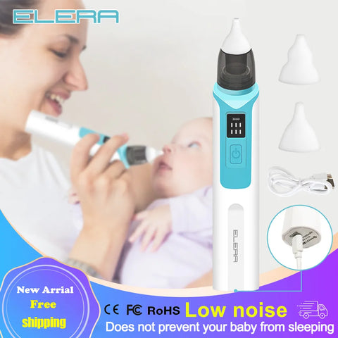 Electric Child Nasal Aspirator Health Safety Convenient Low Noise