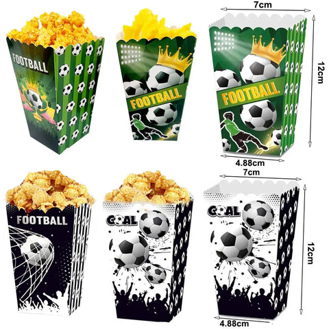 Soccer Theme Disposable Tableware Football Sport Boy Birthday Party Supplies Baby Shower Soccer Fans Birthday Balloon Decortions